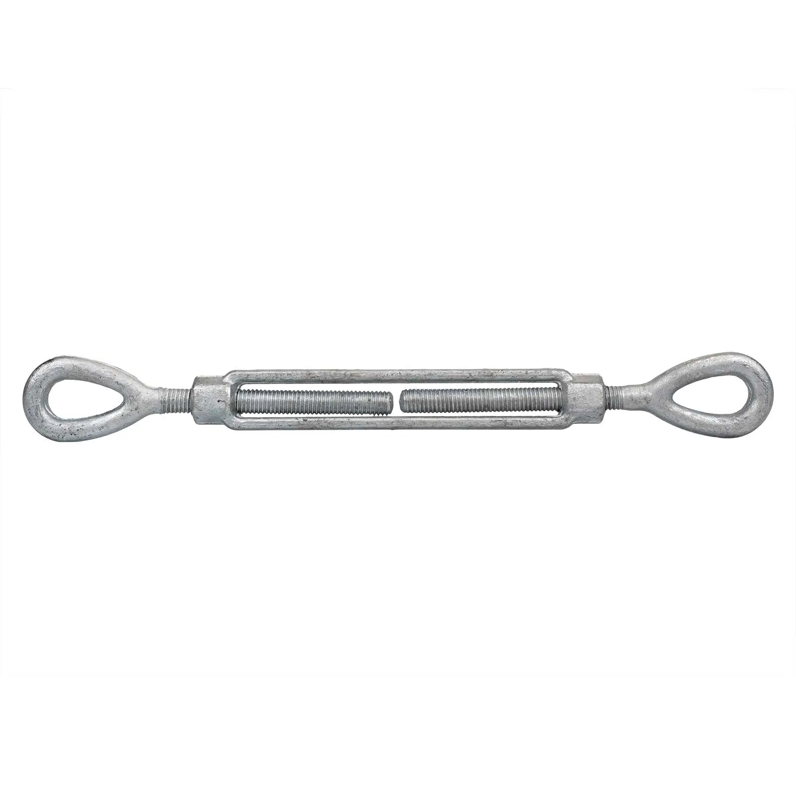 1-1/2" x 24" Eye & Eye Galvanized Turnbuckle