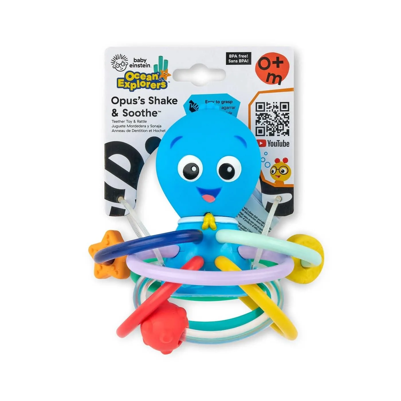 Baby Einstein Opus’s Shake & Soothe™ Teether Toy & Rattle
