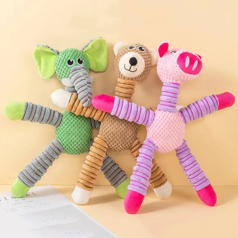 Cute Animal Plush Puzzle Toy