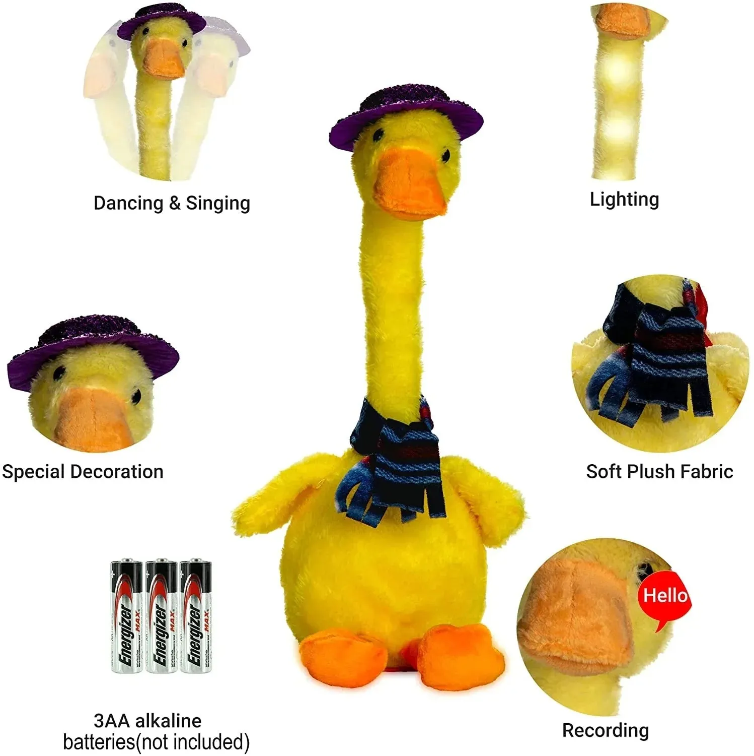 Dancing Duck Plush Toys