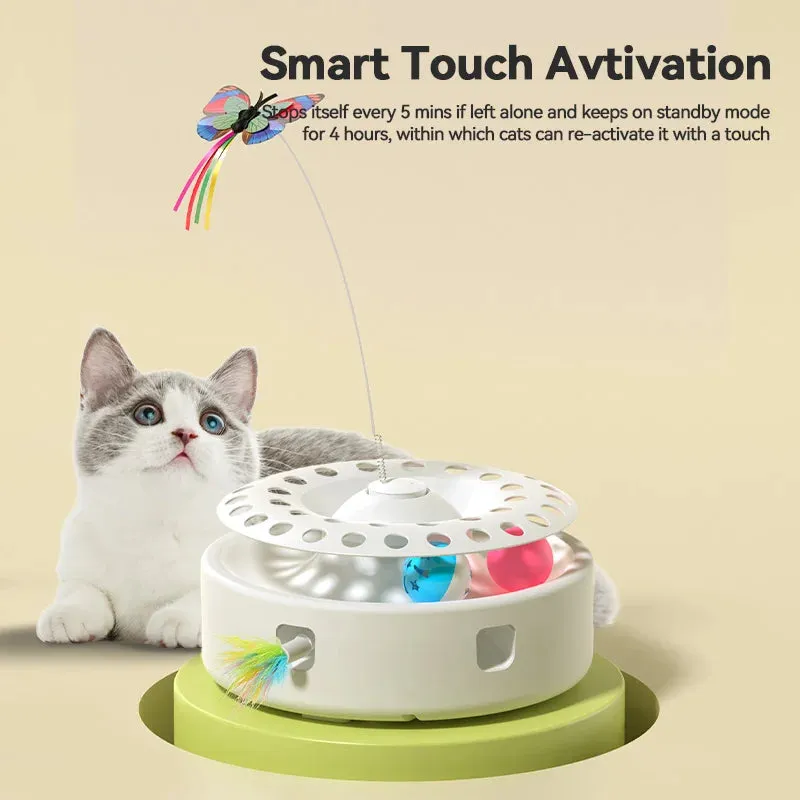 Interactive 3-in-1 Cat Toy Set