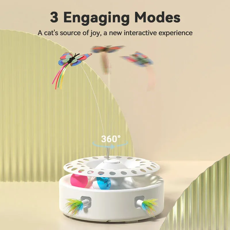 Interactive 3-in-1 Cat Toy Set