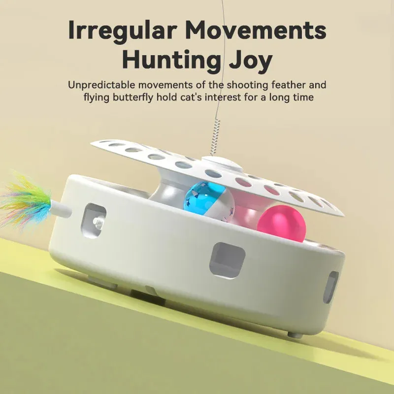 Interactive 3-in-1 Cat Toy Set