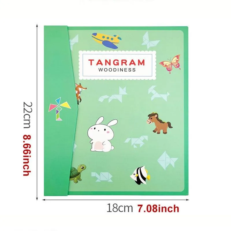 Magnetic 3D Puzzle Geometric Shapes Wooden Toys