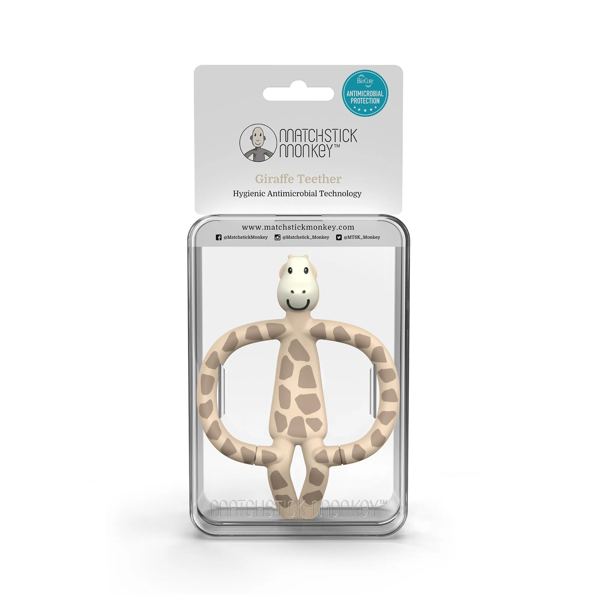 Matchstick Monkey Gigi Giraffe Teether Toy