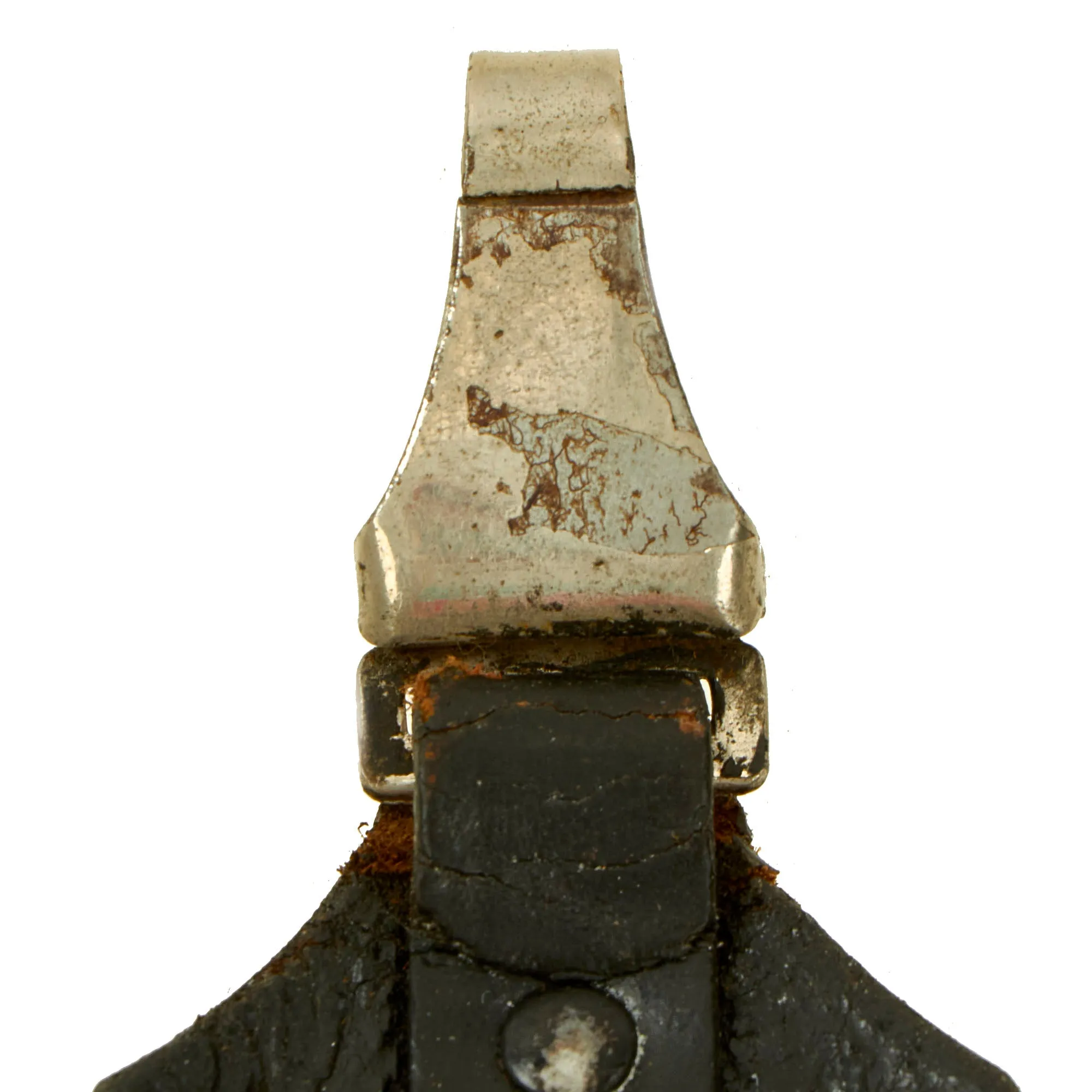 Original German WWII Early Partial Ground Röhm Signature Identified Numbered M33 SS Dagger by Eickhorn with Scabbard & Rare Vertical Belt Hanger