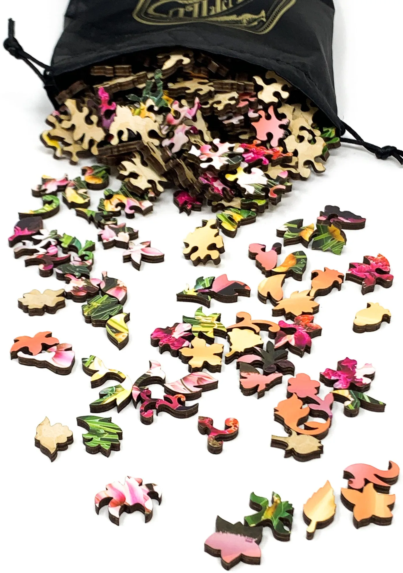 Rainbow Fields (255 Piece Wooden Jigsaw Puzzle)
