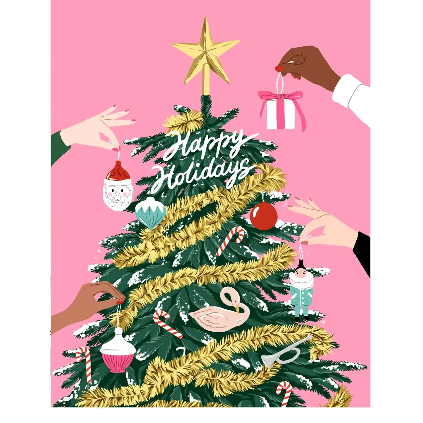 Tinsel Time 450pc Puzzle Kit