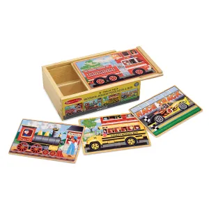 Vehicles Jigsaw Puzzles in a Box